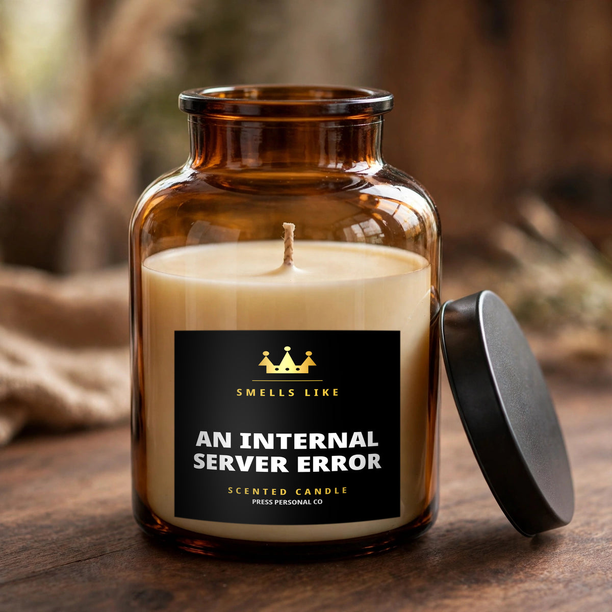 Smells Like An Internal Server Error Scented Candle
