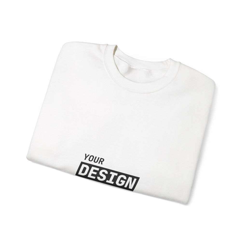Copy of Crewneck Sweatshirt — Custom Logo Chest & Back Design