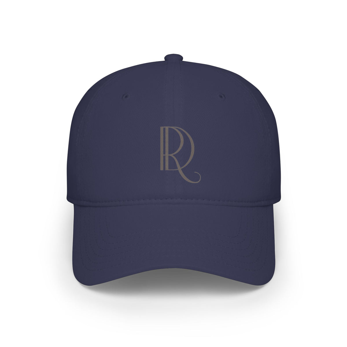 Monogram R Low Profile Baseball Cap