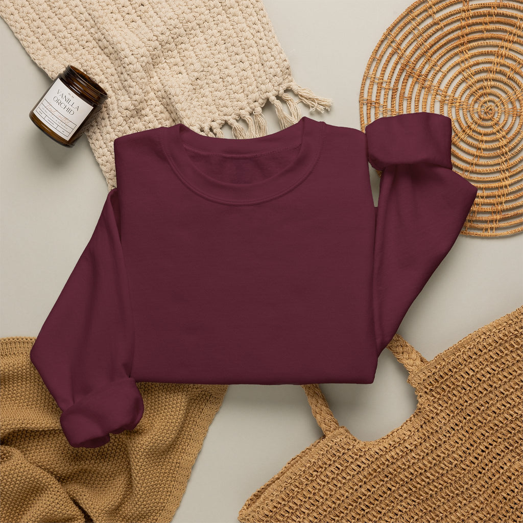 Copy of Crewneck Sweatshirt — Custom Logo Chest & Back Design