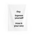 Copy of Minimalist Indoor Wall Tapestry — Custom 'Your Design Here' Mockup
