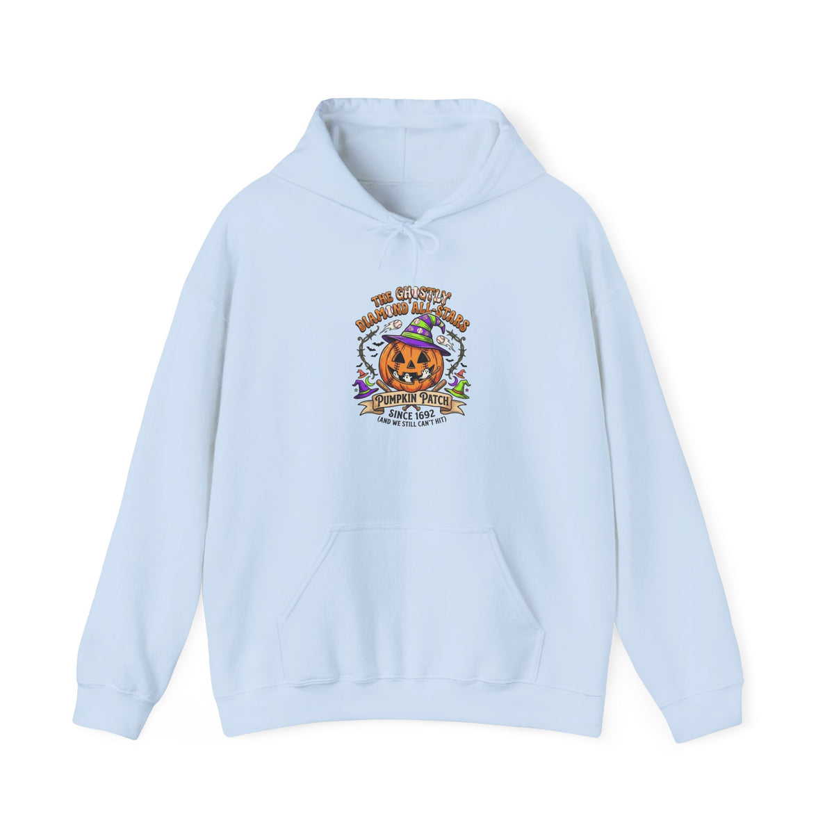 Halloween Pumpkin Patch Hoodie — "Trick or Treat" Vintage Jack-o'-Lantern Sweatshirt