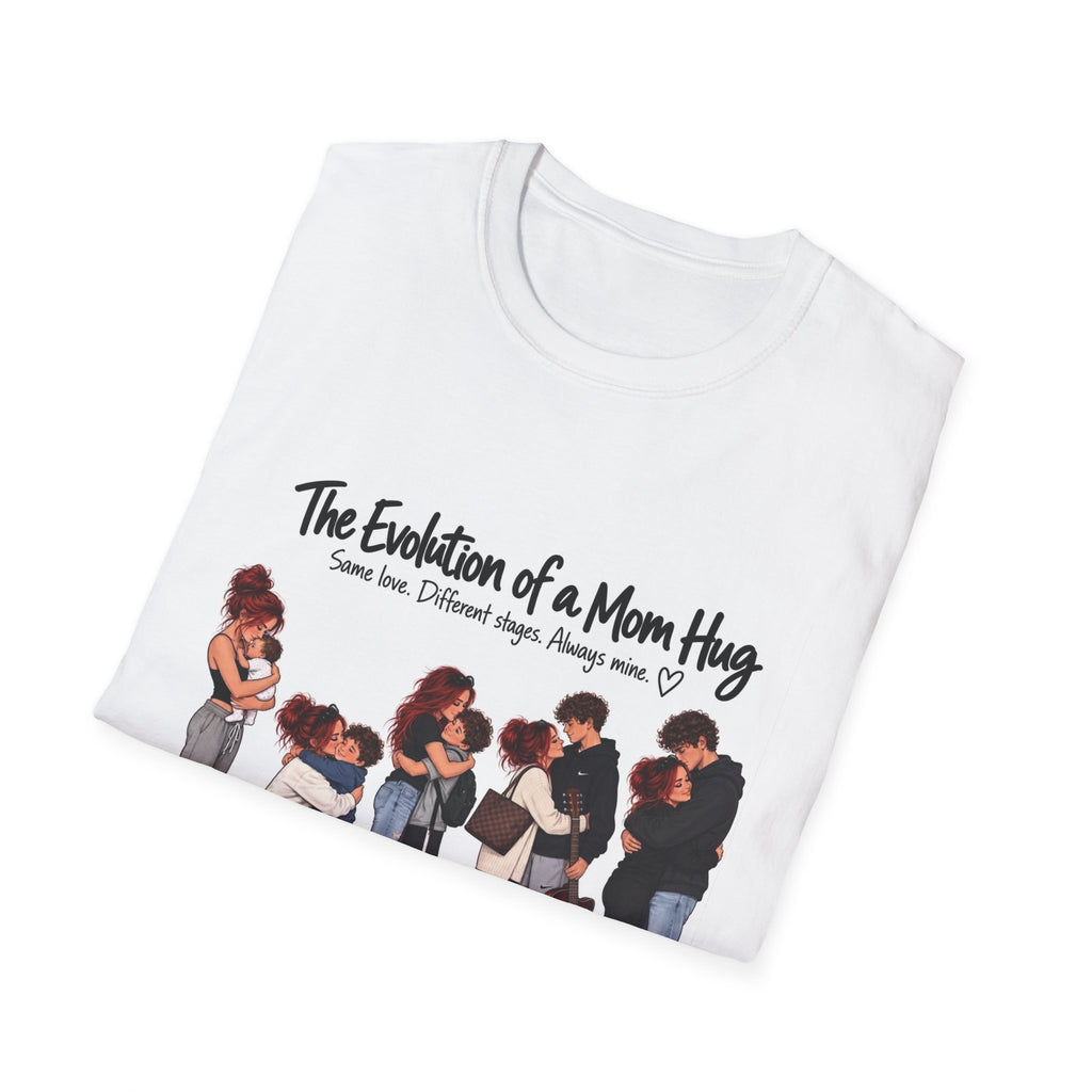 The Evolution of a Mom Hug T-Shirt Boy — Funny Mom Life Tee