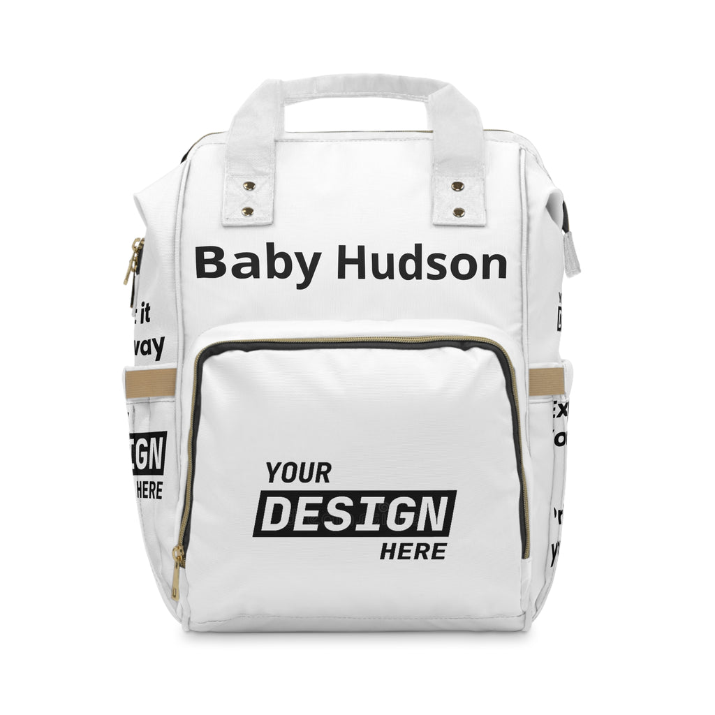 Multifunctional Diaper Backpack — Customizable Baby Travel Bag with Changing Station