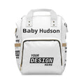 Multifunctional Diaper Backpack — Customizable Baby Travel Bag with Changing Station