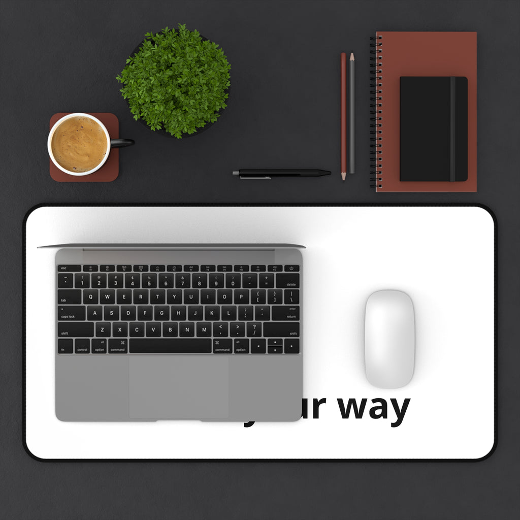 Custom Desk Mat — Large Personalized Office Mousepad