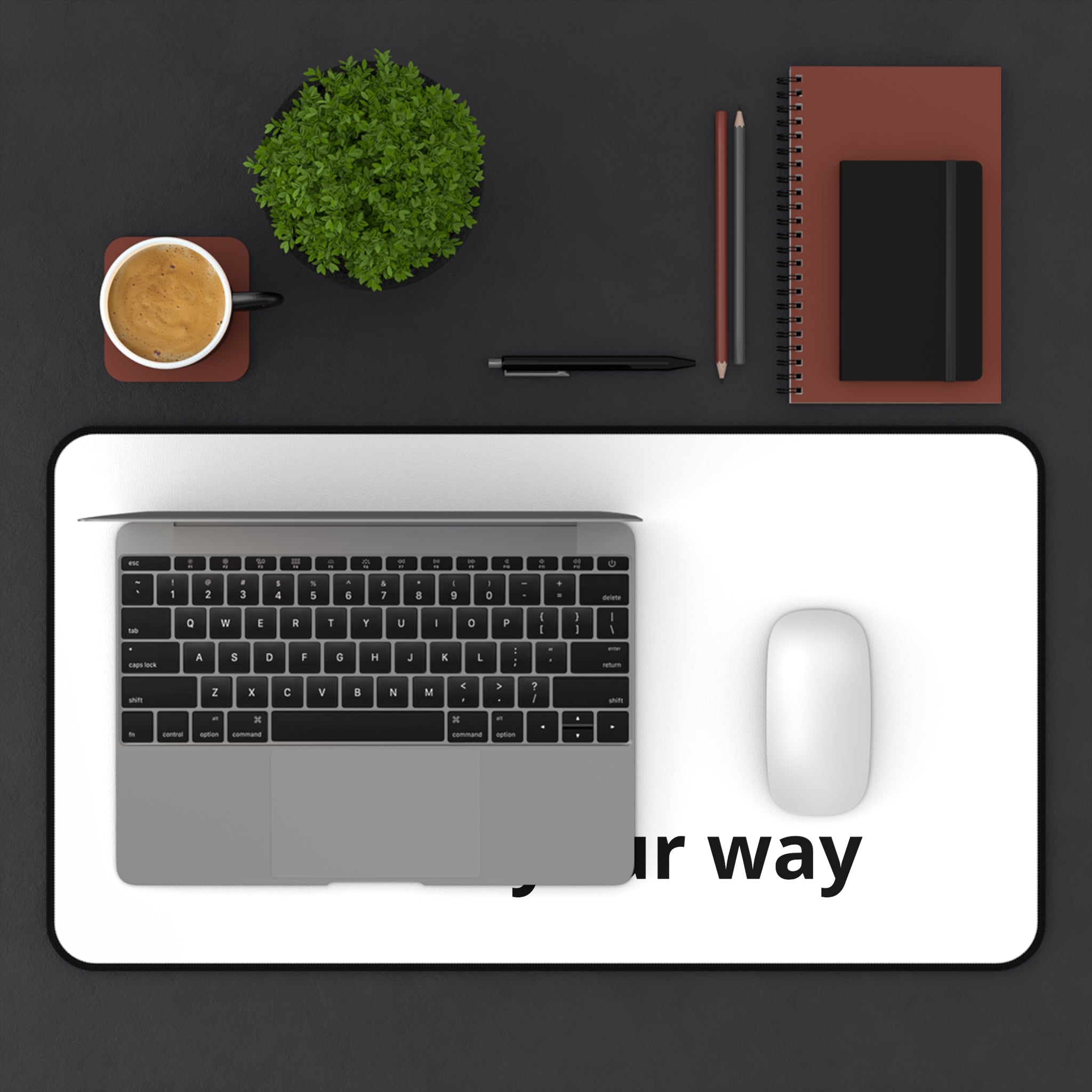 Custom Desk Mat — Large Personalized Office Mousepad
