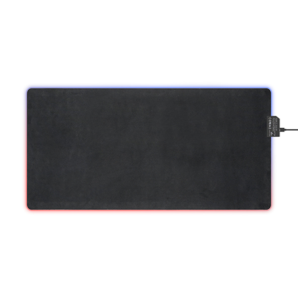 RGB LED Gaming Mouse Pad — Large Light-Up Desk Mat (Customizable Design)