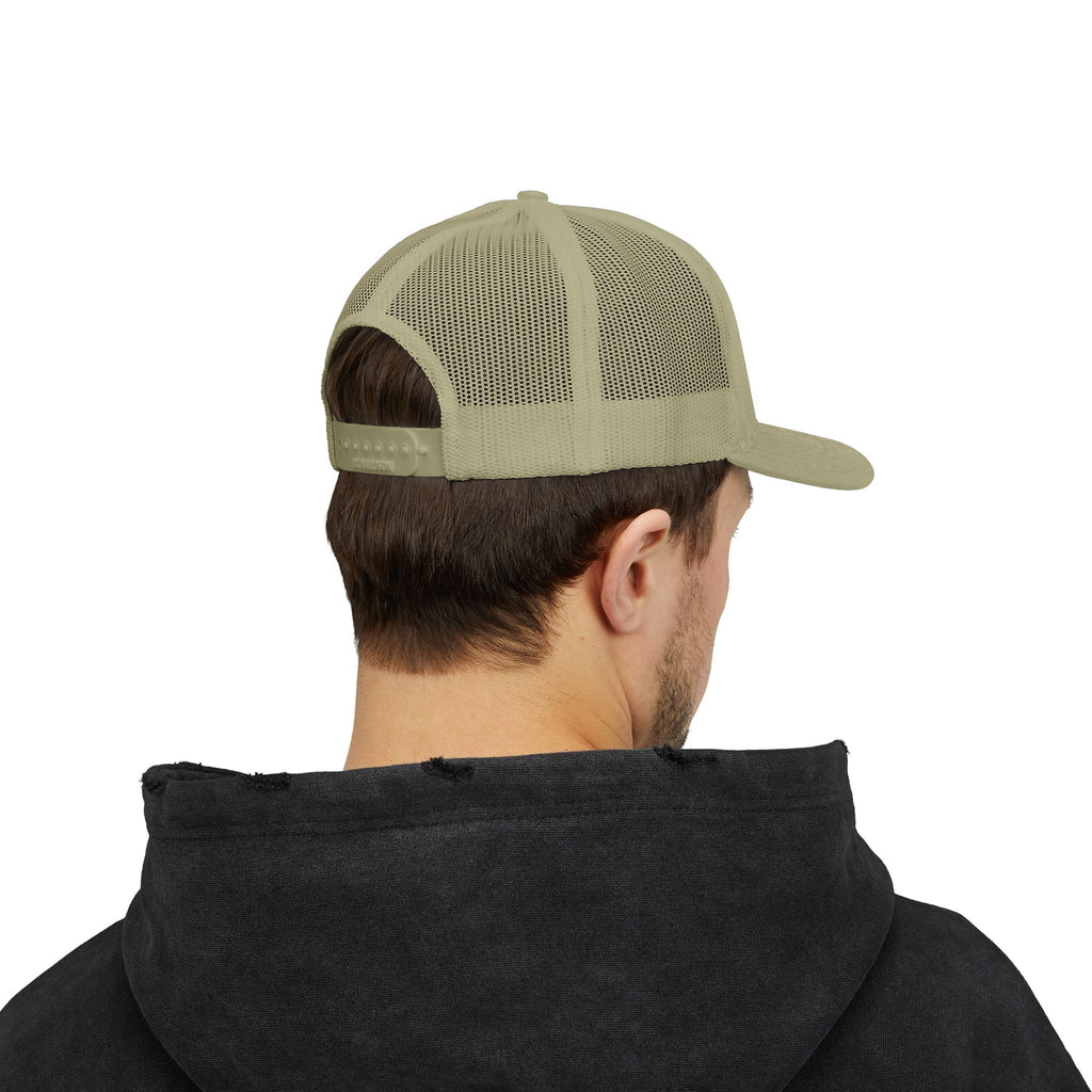 Trucker Cap — Black Tribal Dragon Snapback