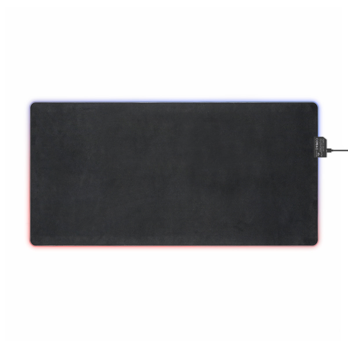 RGB LED Gaming Mouse Pad — Large Light-Up Desk Mat (Customizable Design)