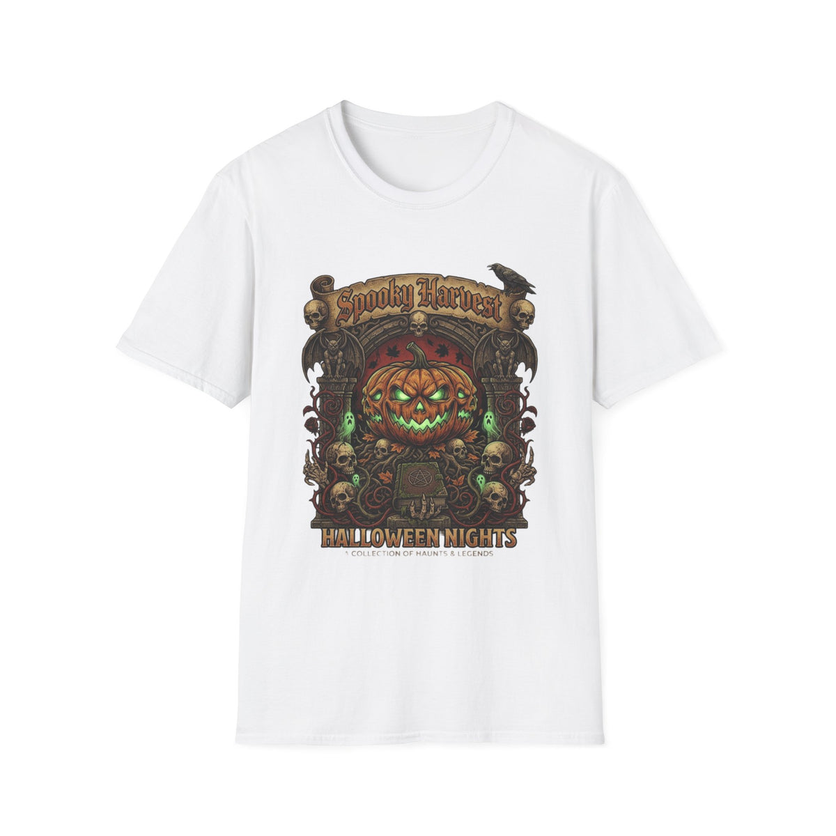 Halloween Knights Pumpkin Jack-O’-Lantern T-Shirt