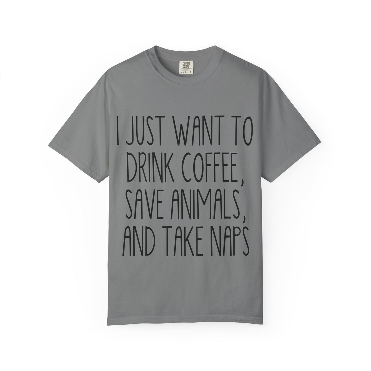Coffee, Save Animals & Naps T-Shirt
