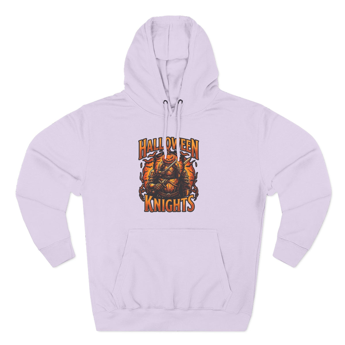 Halloween Knights Hoodie — Pumpkin Skull Graphic Pullover