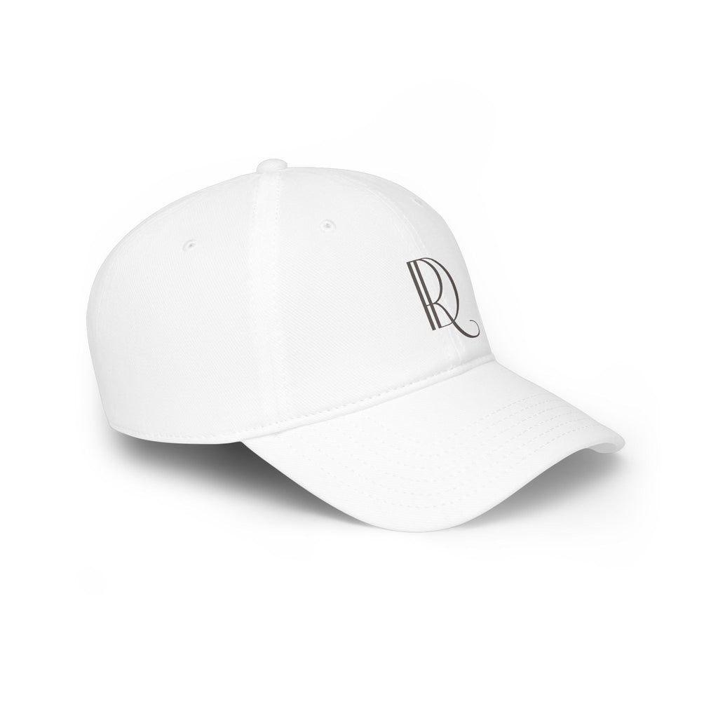 Monogram R Low Profile Baseball Cap