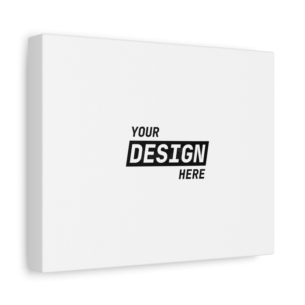 Matte Stretched Canvas Print – Custom Wall Art (1.25" Depth)