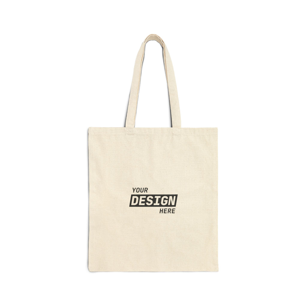 Canvas Tote Bag — Customizable Cotton Market Tote