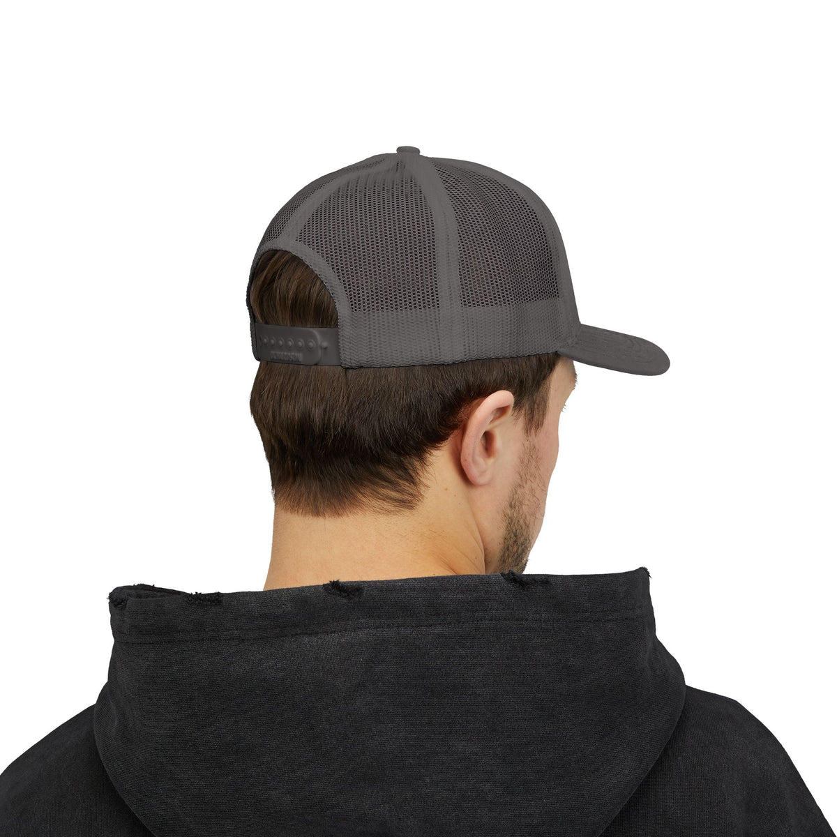 Trucker Cap — Black Tribal Dragon Snapback