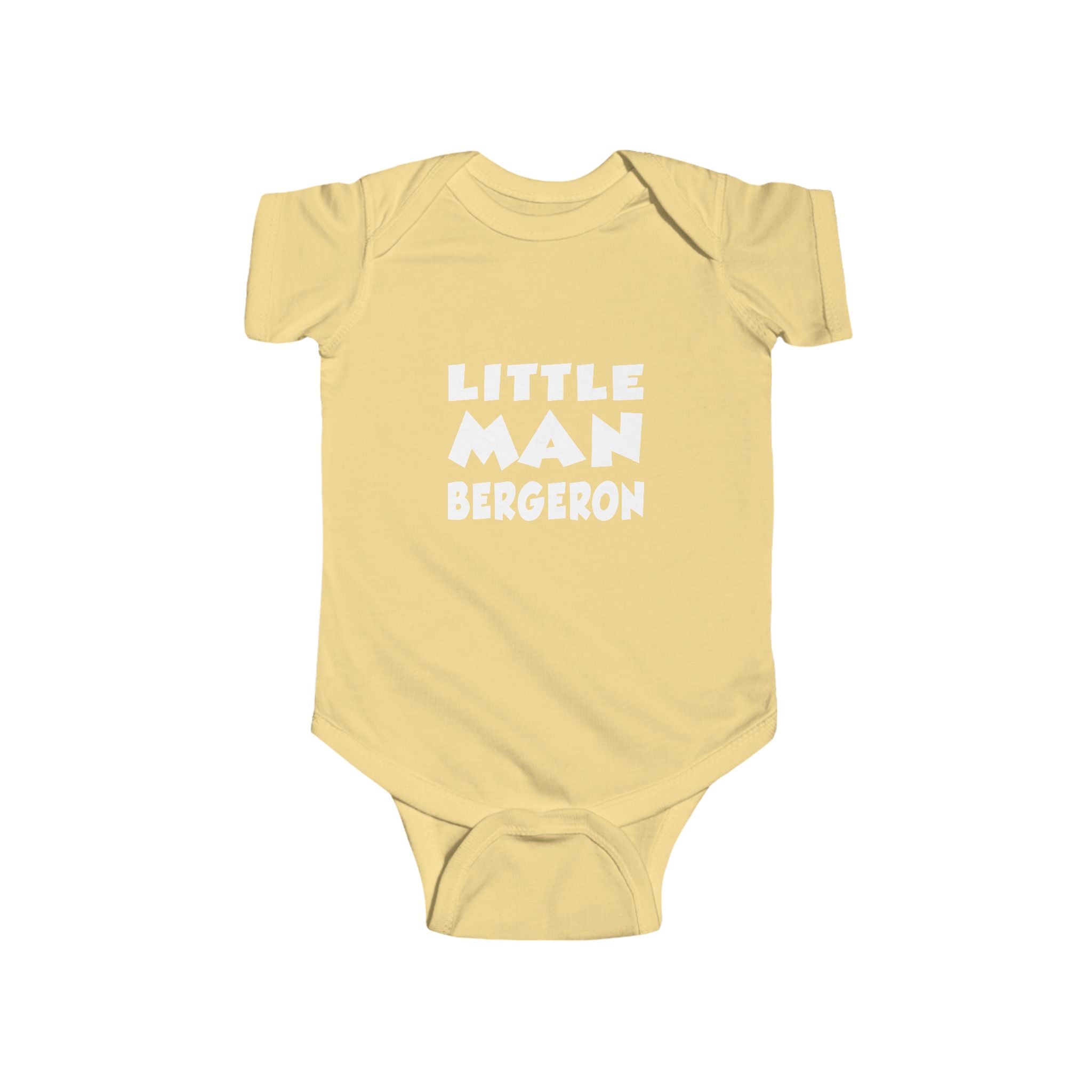 Infant Bodysuit - "Little Man Bergeron" Cute Baby Onesie, Newborn Gift