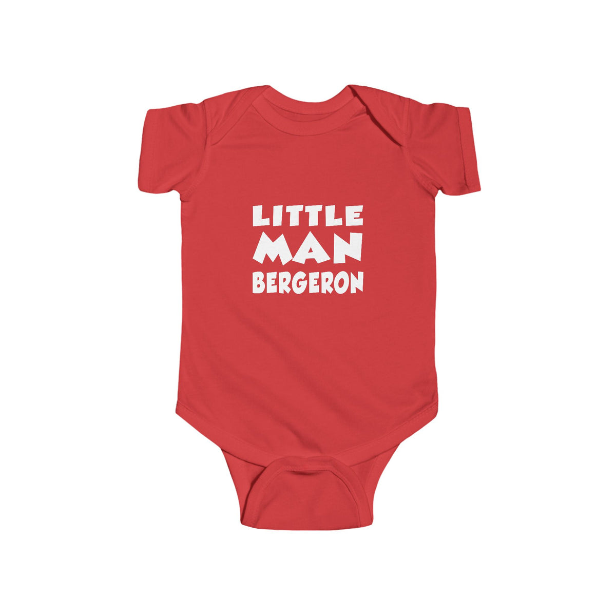 Infant Bodysuit — "Little Man" Cute Baby Onesie, Newborn Gift