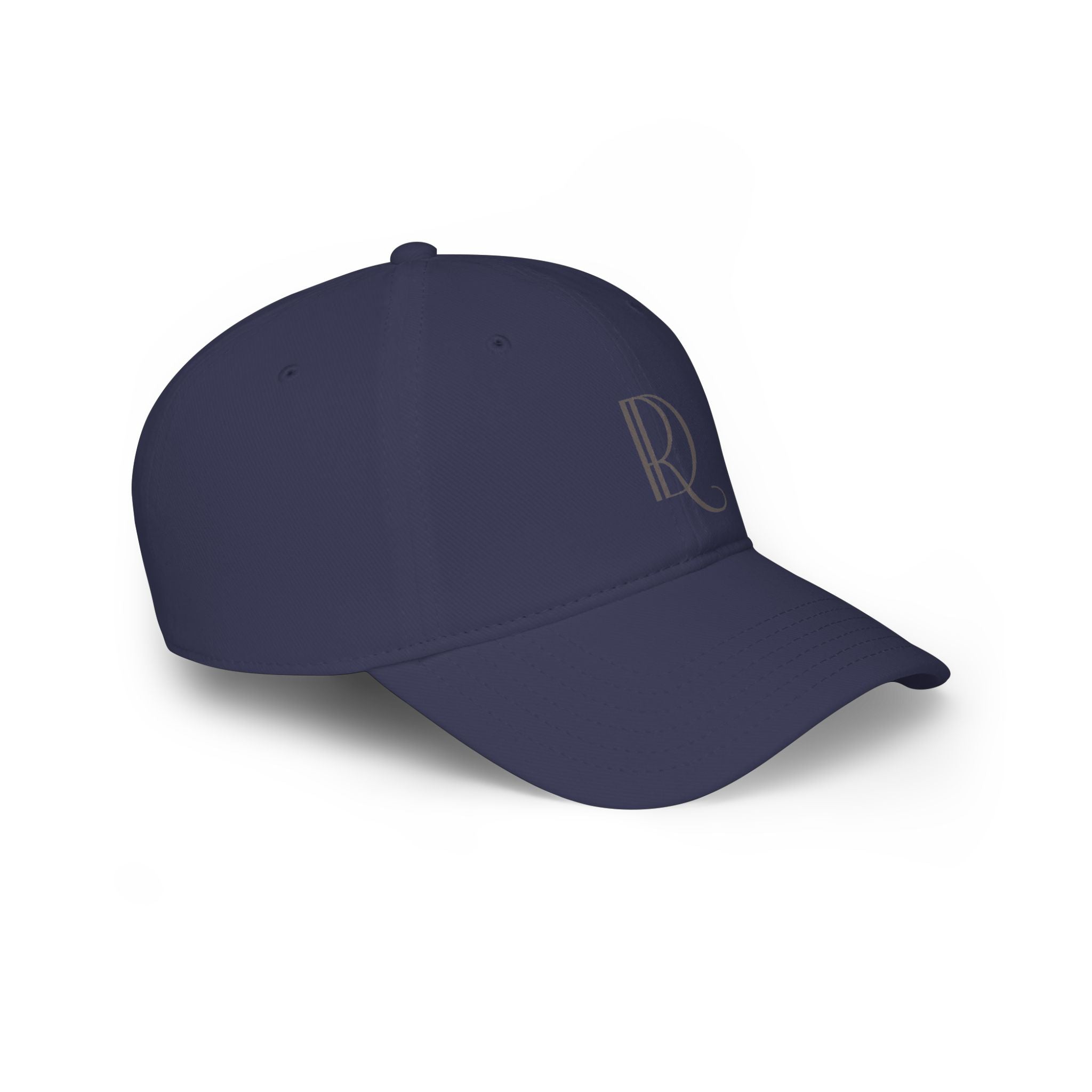 Monogram R Low Profile Baseball Cap