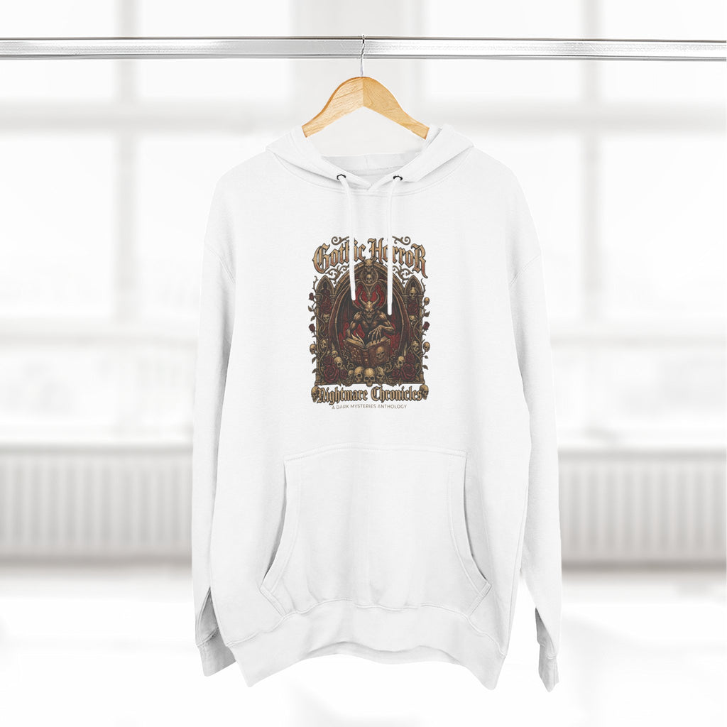 Three-Panel Fleece Hoodie