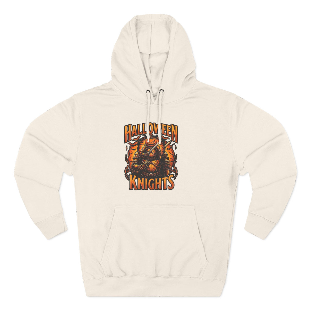 Halloween Knights Hoodie — Pumpkin Skull Graphic Pullover