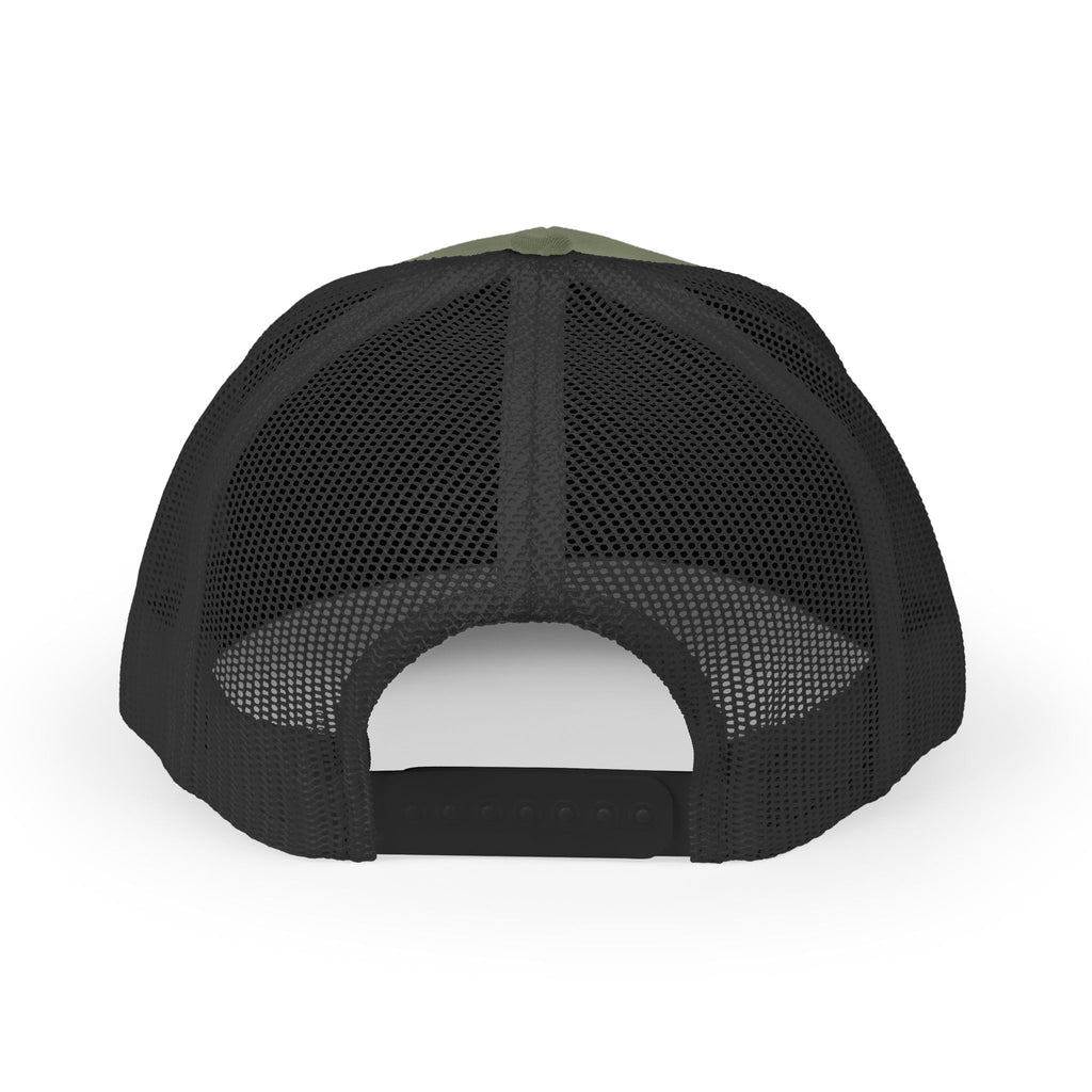 Trucker Cap — Black Tribal Dragon Snapback