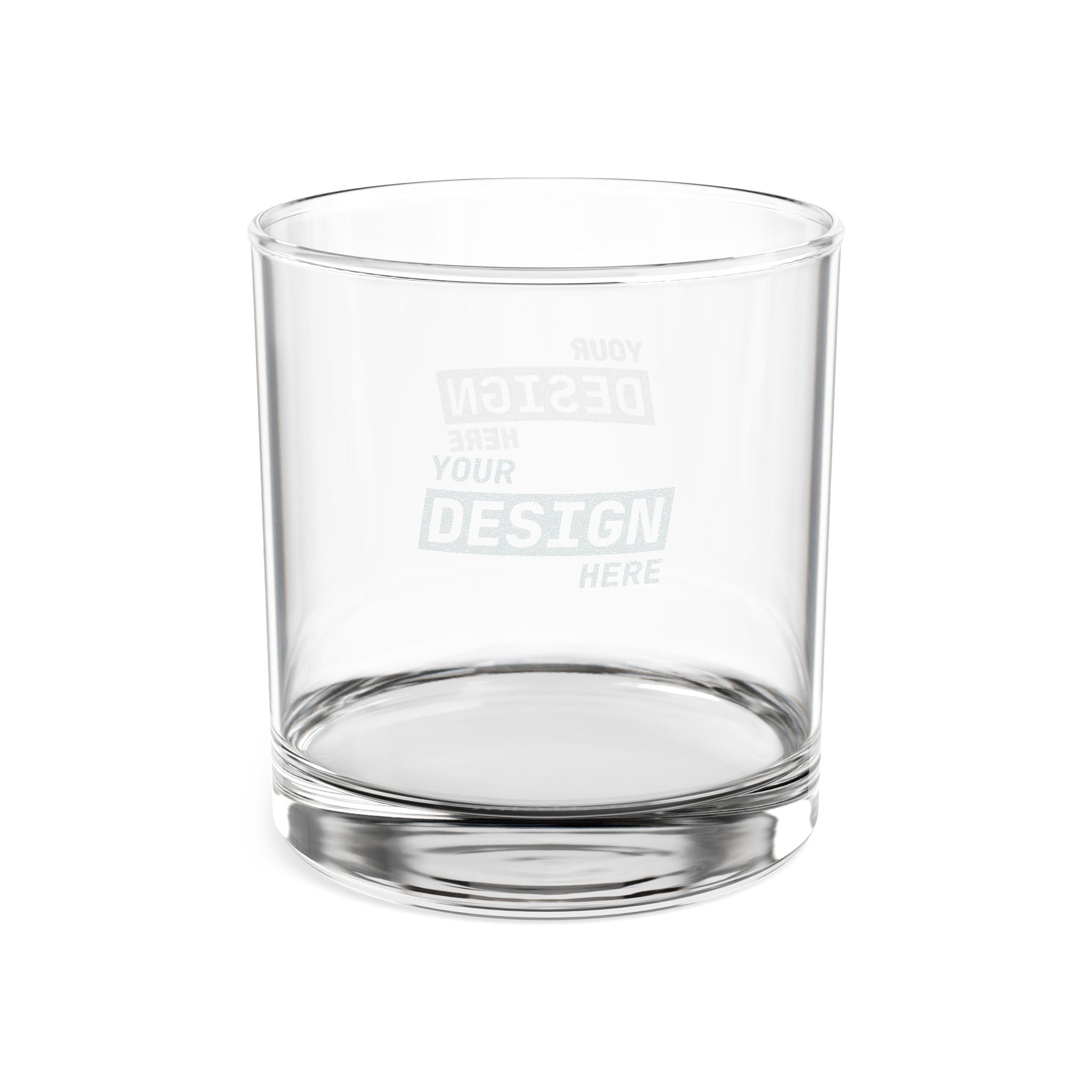 Engraved 10.5oz Whiskey Glass — Personalized Rocks Glass for Scotch, Bourbon & Gifts