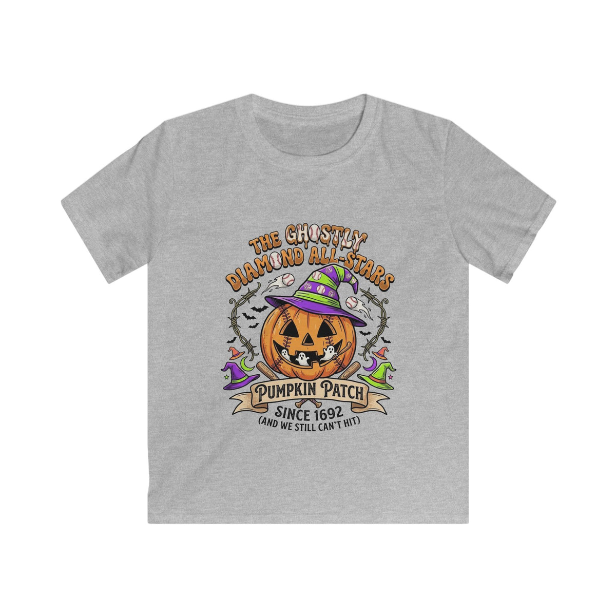 Kids Tee — "Pumpkin Patch Since 1692" Halloween Jack-O'-Lantern Shirt