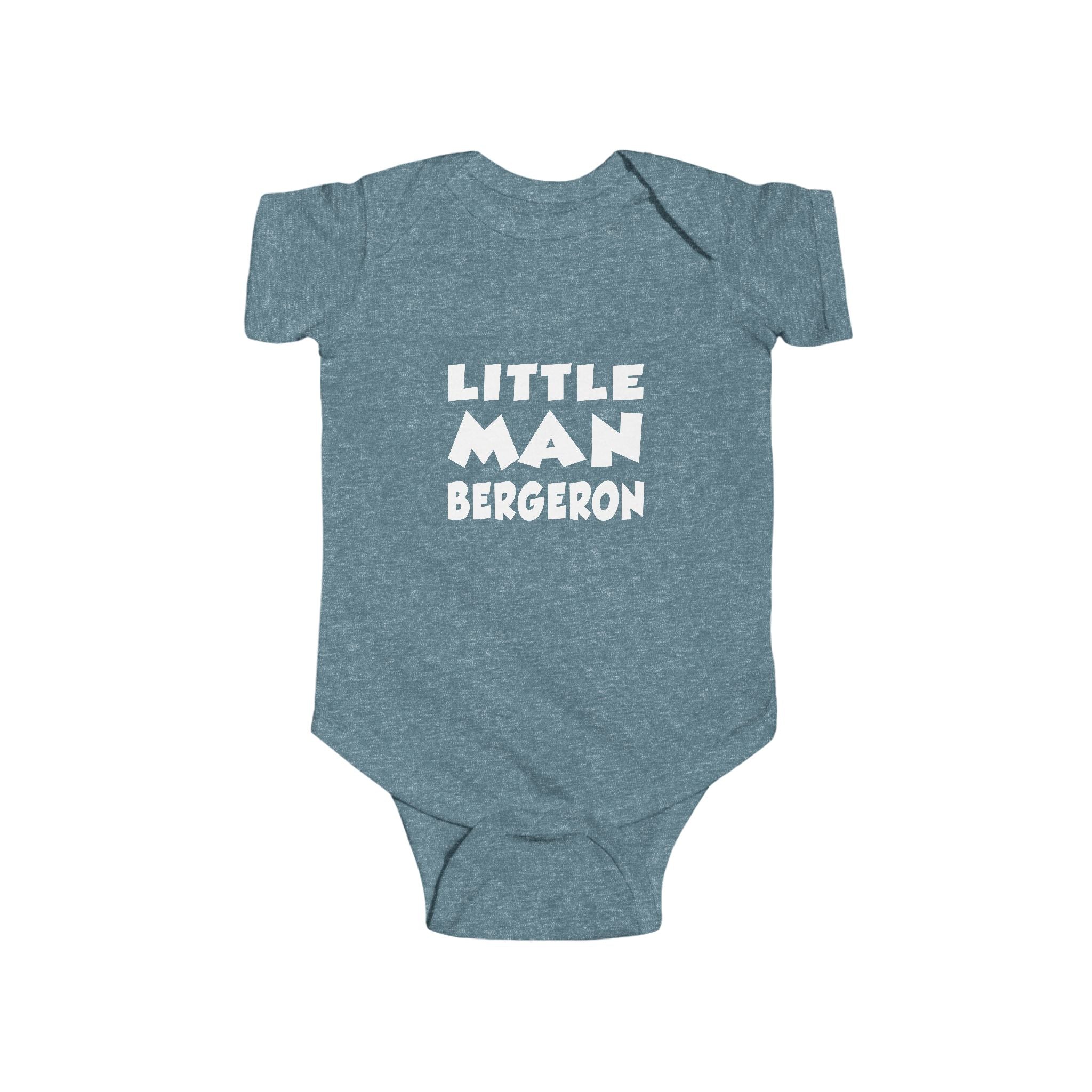 Infant Bodysuit - "Little Man Bergeron" Cute Baby Onesie, Newborn Gift