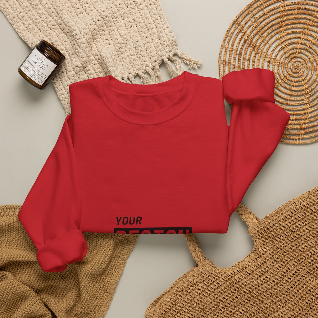 Copy of Crewneck Sweatshirt — Custom Logo Chest & Back Design