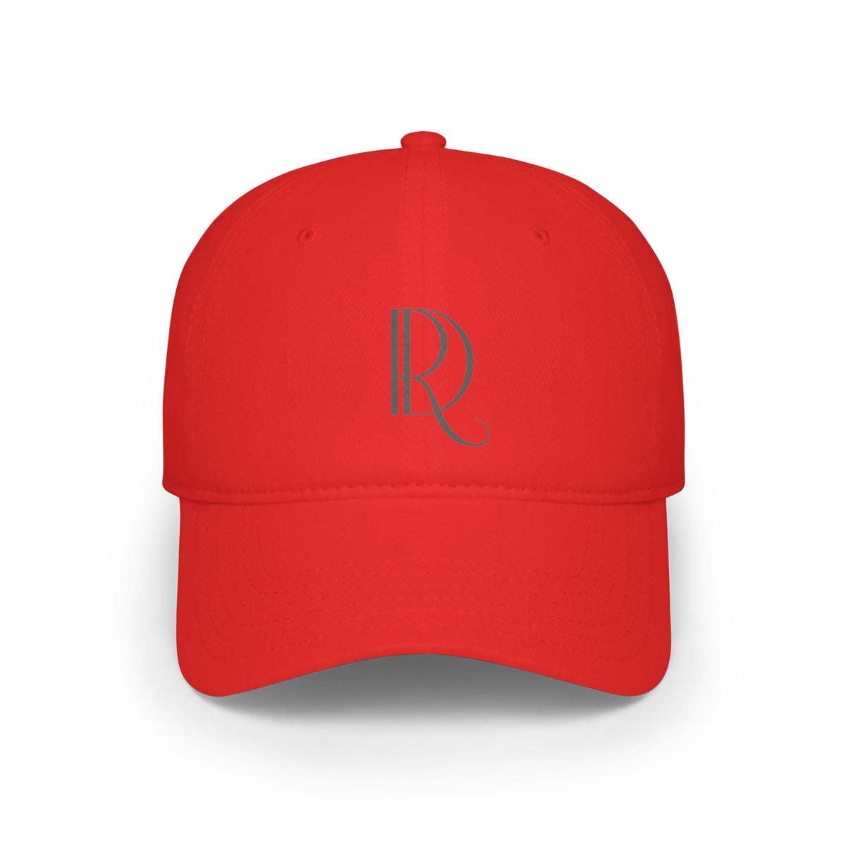 Monogram R Low Profile Baseball Cap