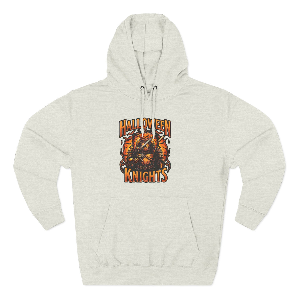 Halloween Knights Hoodie — Pumpkin Skull Graphic Pullover