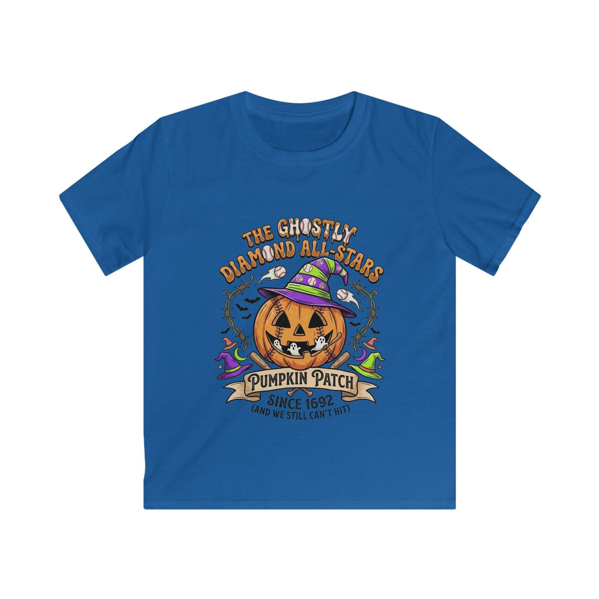 Kids Tee — "Pumpkin Patch Since 1692" Halloween Jack-O'-Lantern Shirt