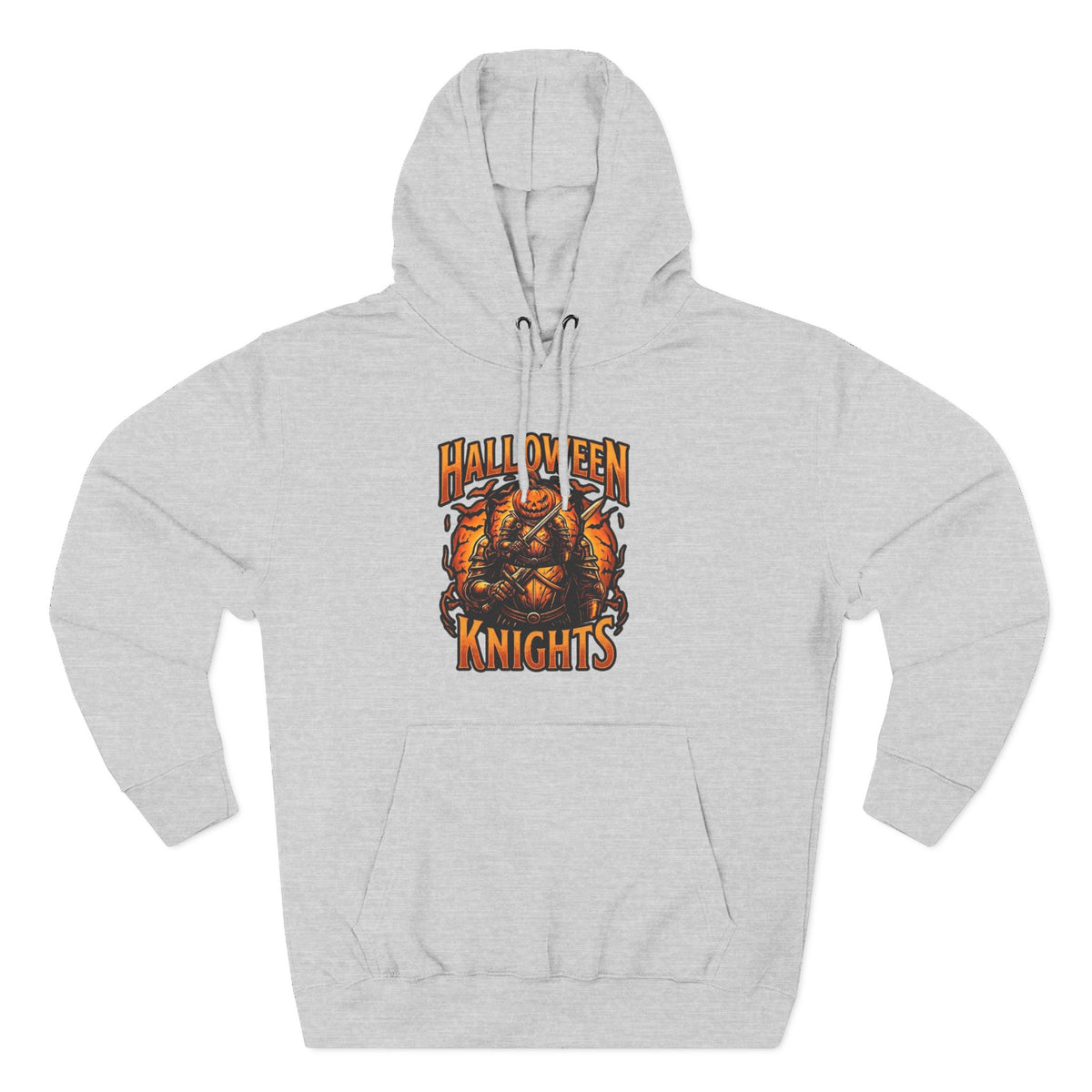Halloween Knights Hoodie — Pumpkin Skull Graphic Pullover