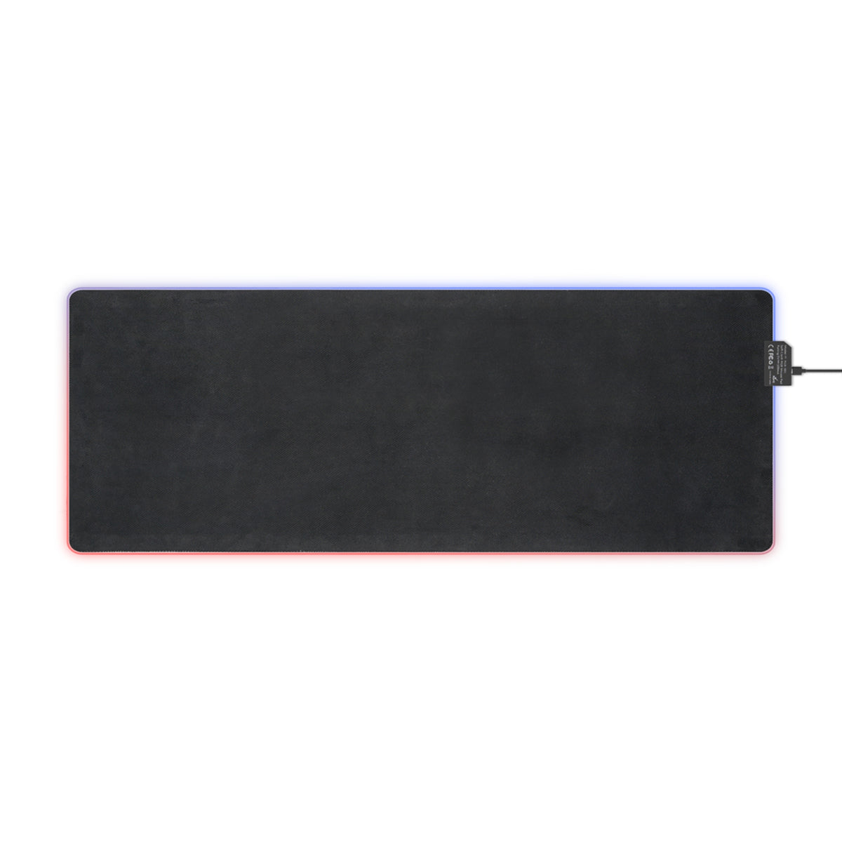 RGB LED Gaming Mouse Pad — Large Light-Up Desk Mat (Customizable Design)