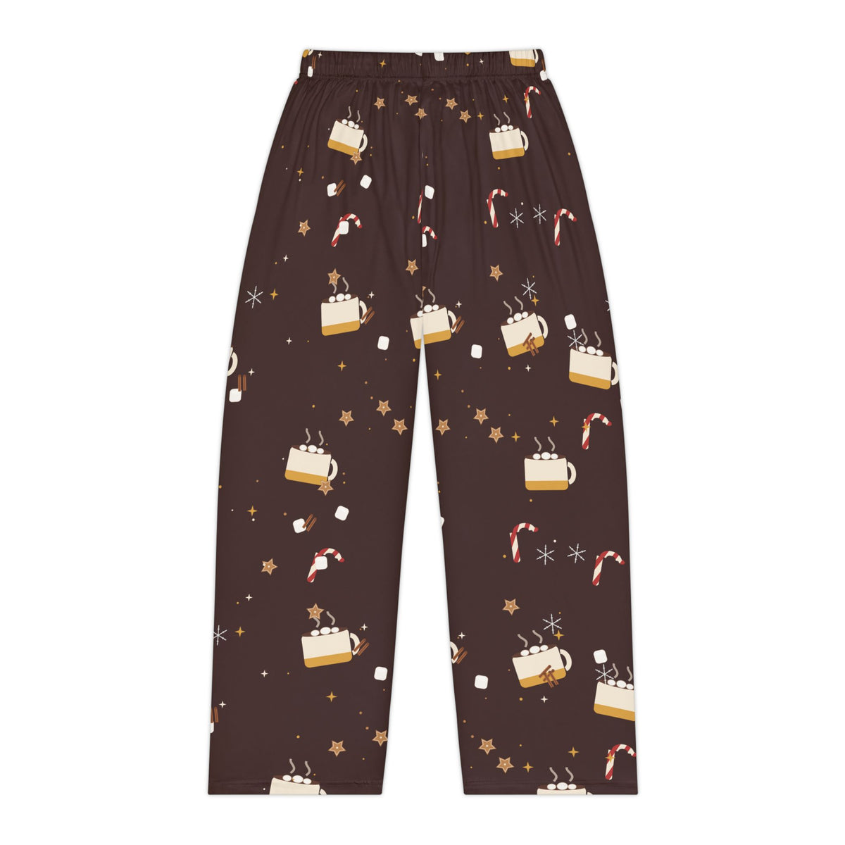 Hot Cocoa Night Women's Christmas Pajama Pants — Cozy Hot Chocolate Lounge Pants, Holiday PJ Bottoms for Her