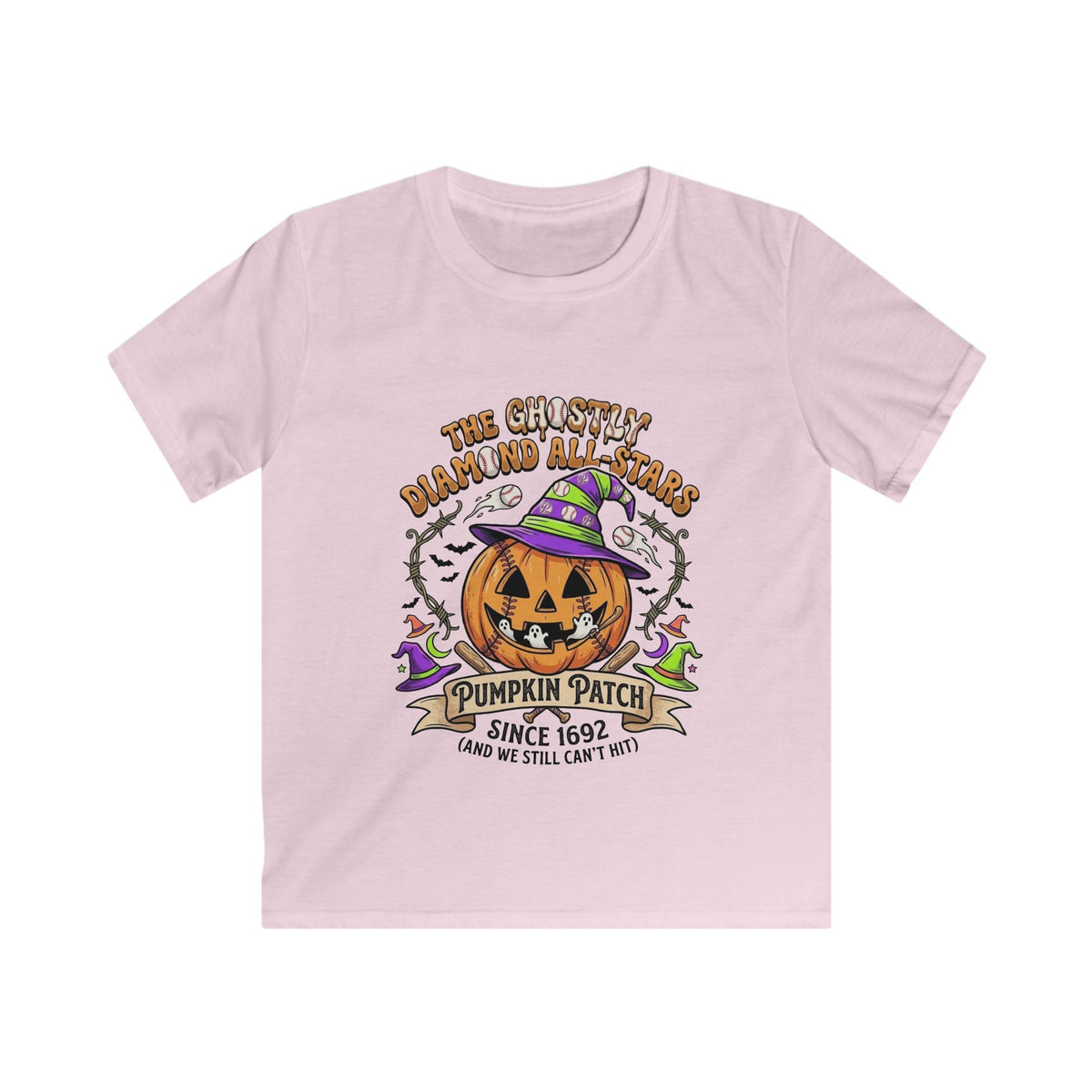 Kids Tee — "Pumpkin Patch Since 1692" Halloween Jack-O'-Lantern Shirt