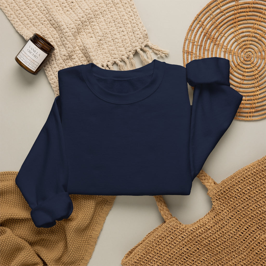 Copy of Crewneck Sweatshirt — Custom Logo Chest & Back Design
