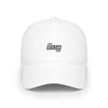 Minimal Embroidered Low Profile Baseball Cap — Custom 'Your Design Here' Front Logo