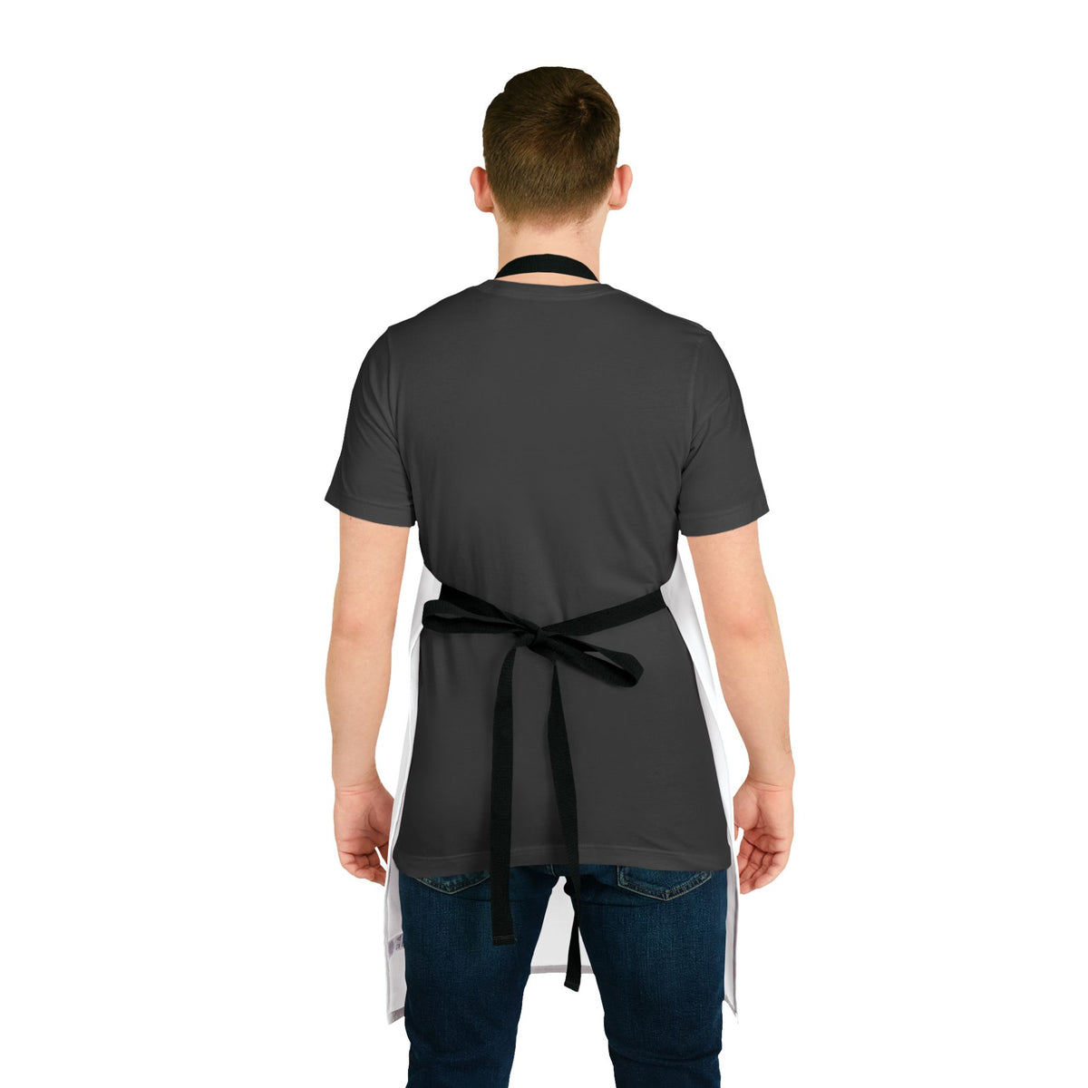 All-Over Print Apron with 5-Color Straps – Custom Kitchen Apron