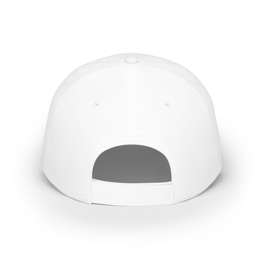 Minimal Embroidered Low Profile Baseball Cap — Custom 'Your Design Here' Front Logo