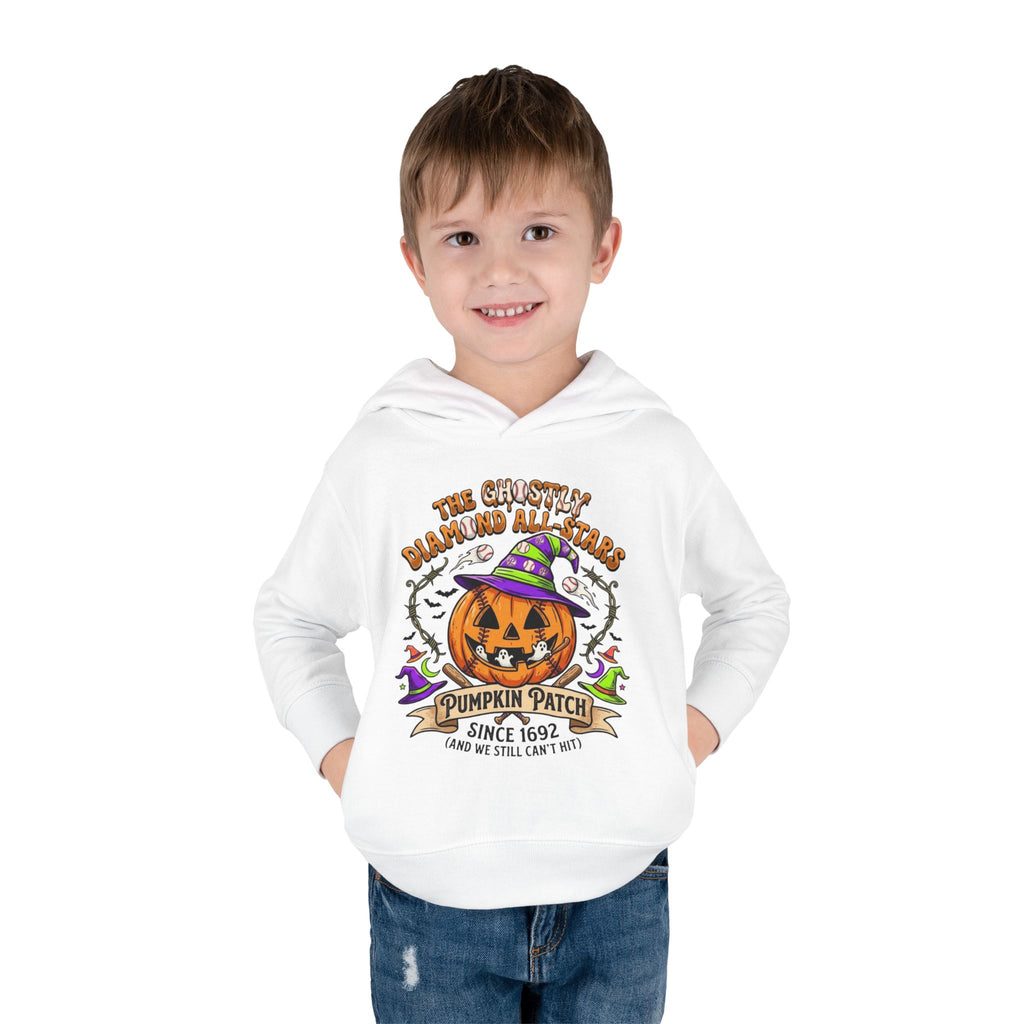 Toddler Hoodie - Cute Halloween Pumpkin Patch Pullover ("Pumpkin Patch Since 1692")