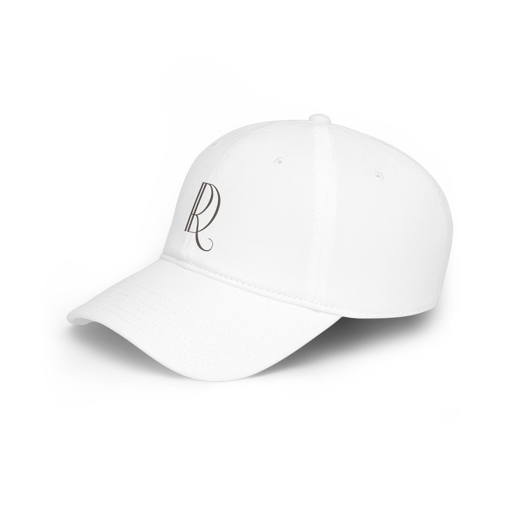 Monogram R Low Profile Baseball Cap