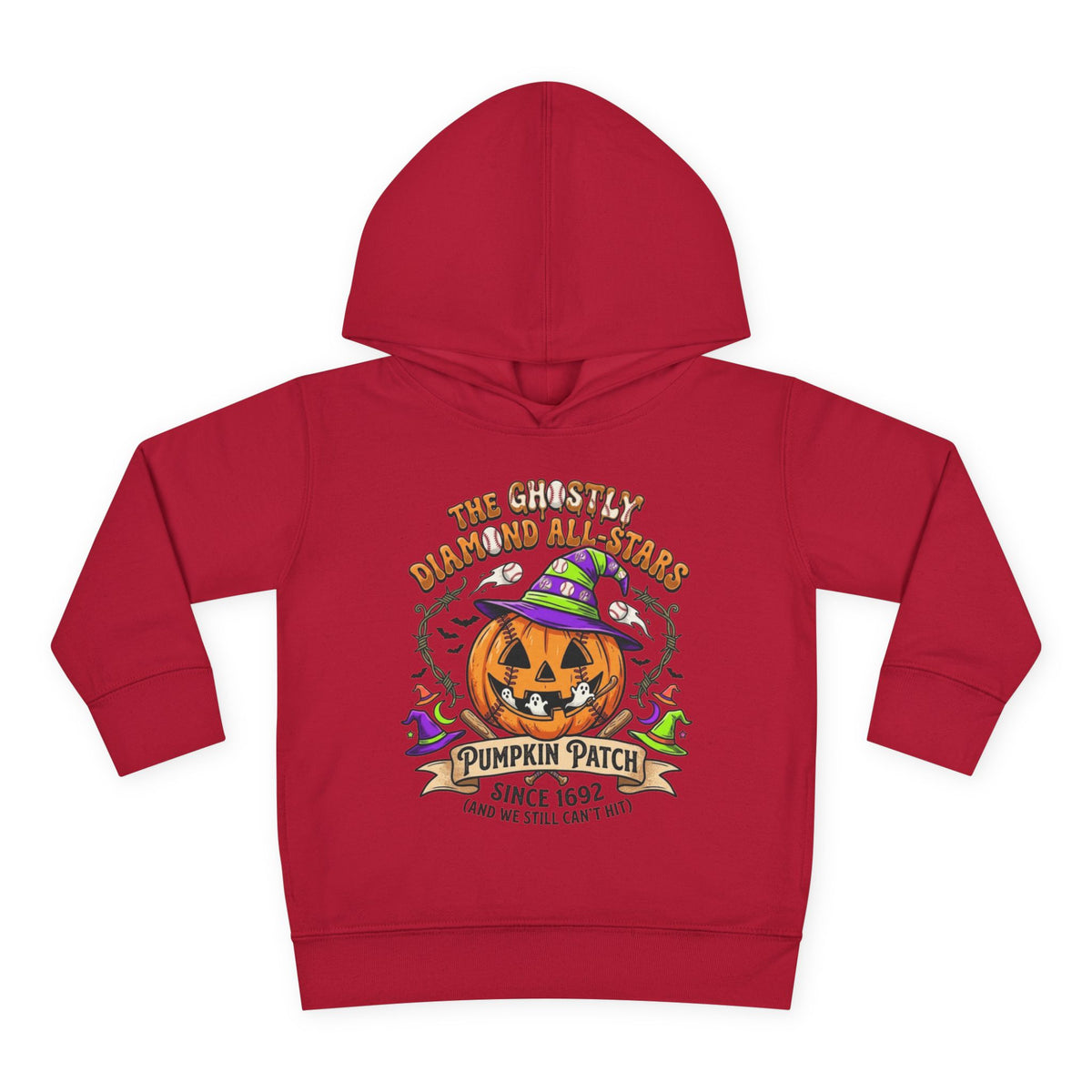 Toddler Hoodie - Cute Halloween Pumpkin Patch Pullover ("Pumpkin Patch Since 1692")
