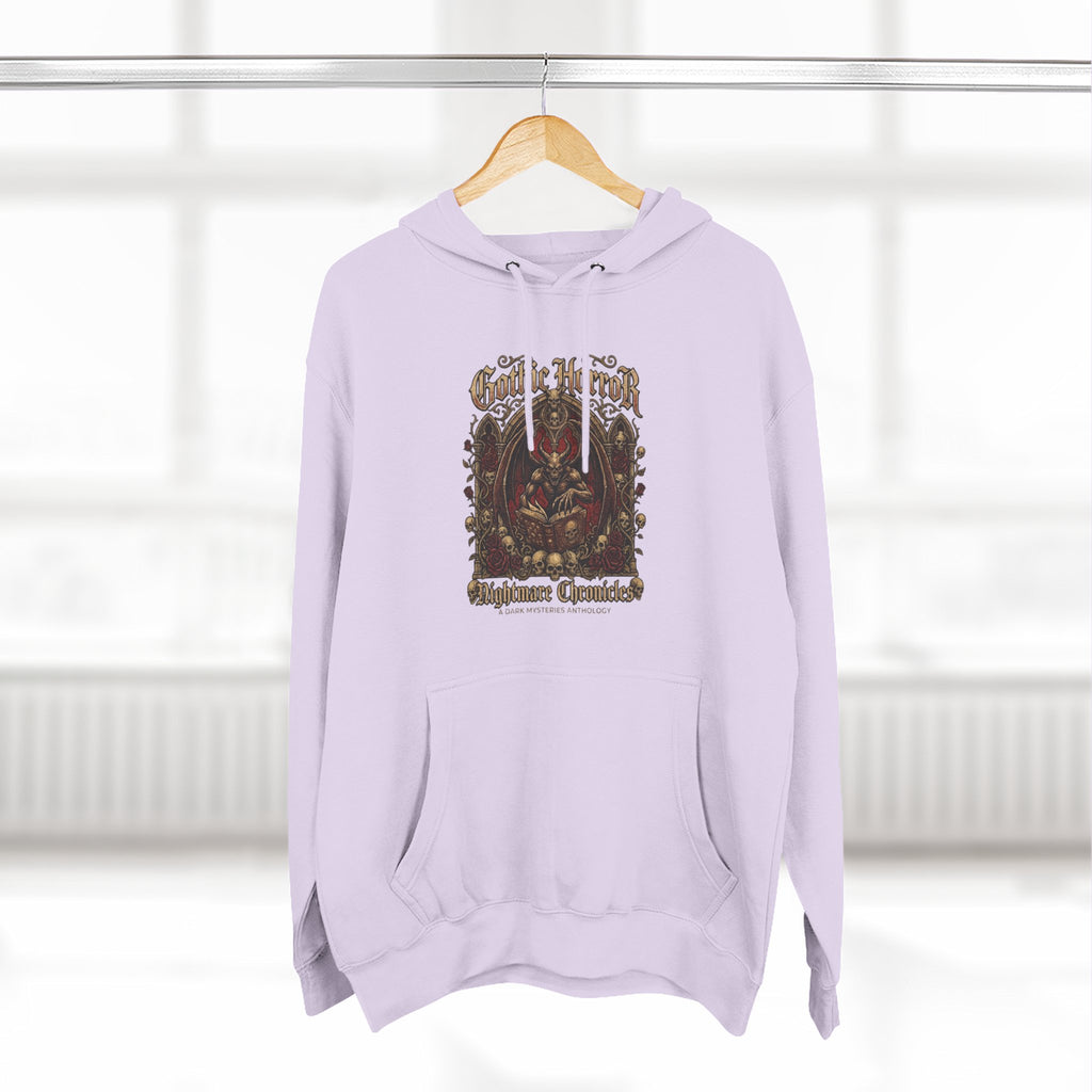 Three-Panel Fleece Hoodie
