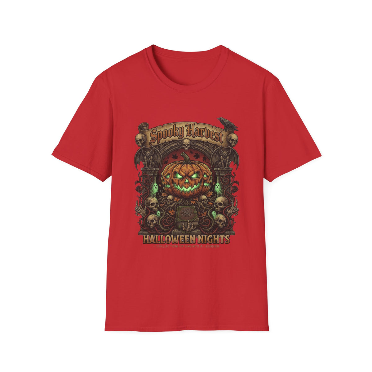 Halloween Knights Pumpkin Jack-O’-Lantern T-Shirt