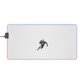 RGB LED Gaming Mouse Pad — Large Light-Up Desk Mat (Customizable Design)