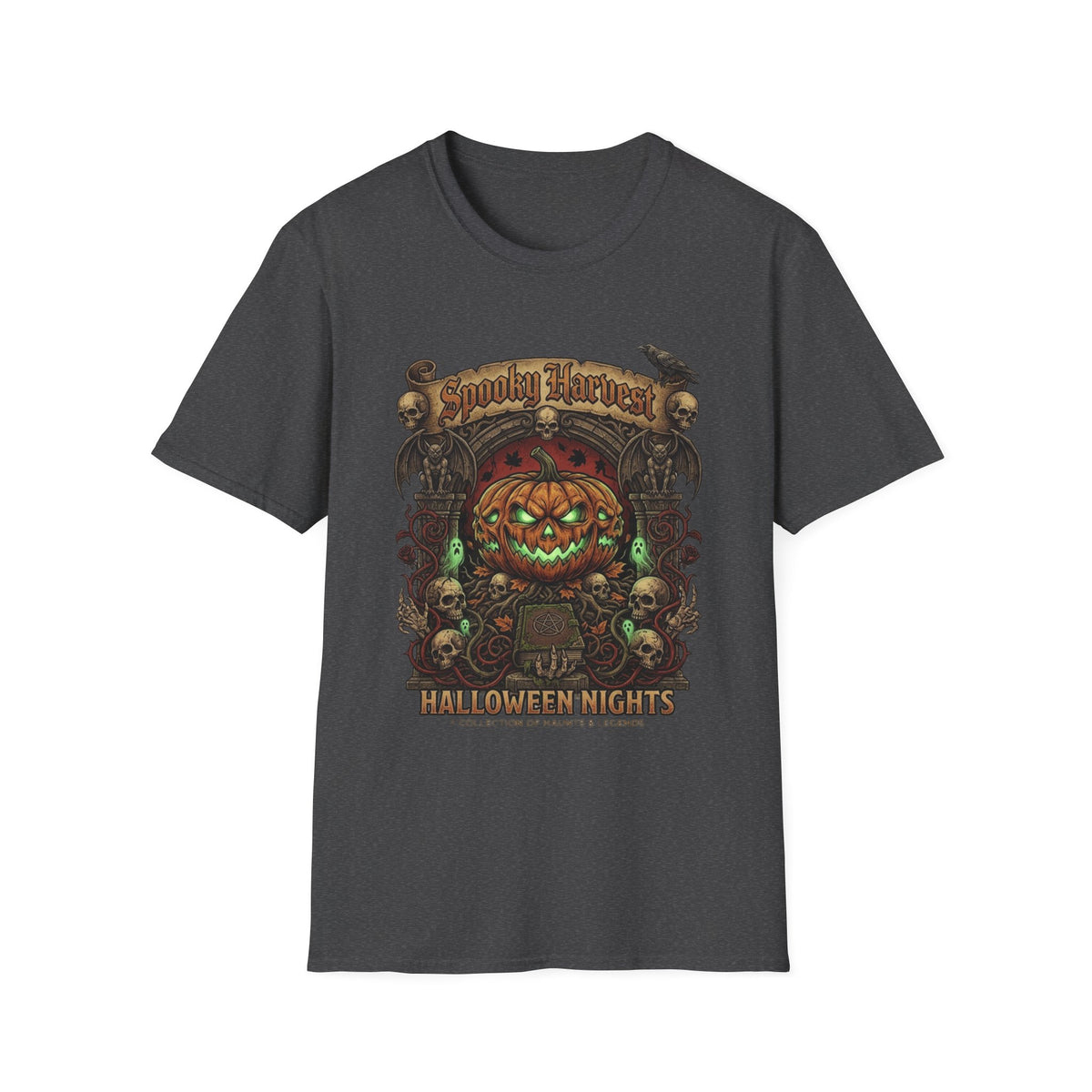 Halloween Knights Pumpkin Jack-O’-Lantern T-Shirt