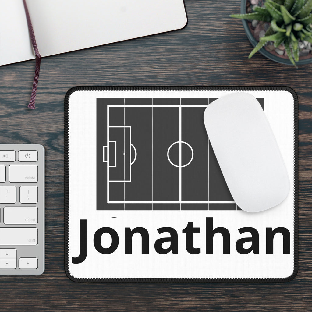 Gaming Mouse Pad — Custom 'Your Design Here' White Desk Pad